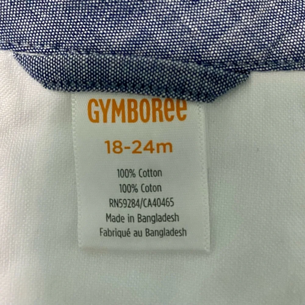Gymboree long sleeved 100% cotton